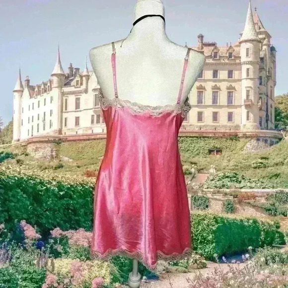 Y2k 2012 Shimmery Pink Victoria’s Secret Slip Size Large - Picture 4 of 9